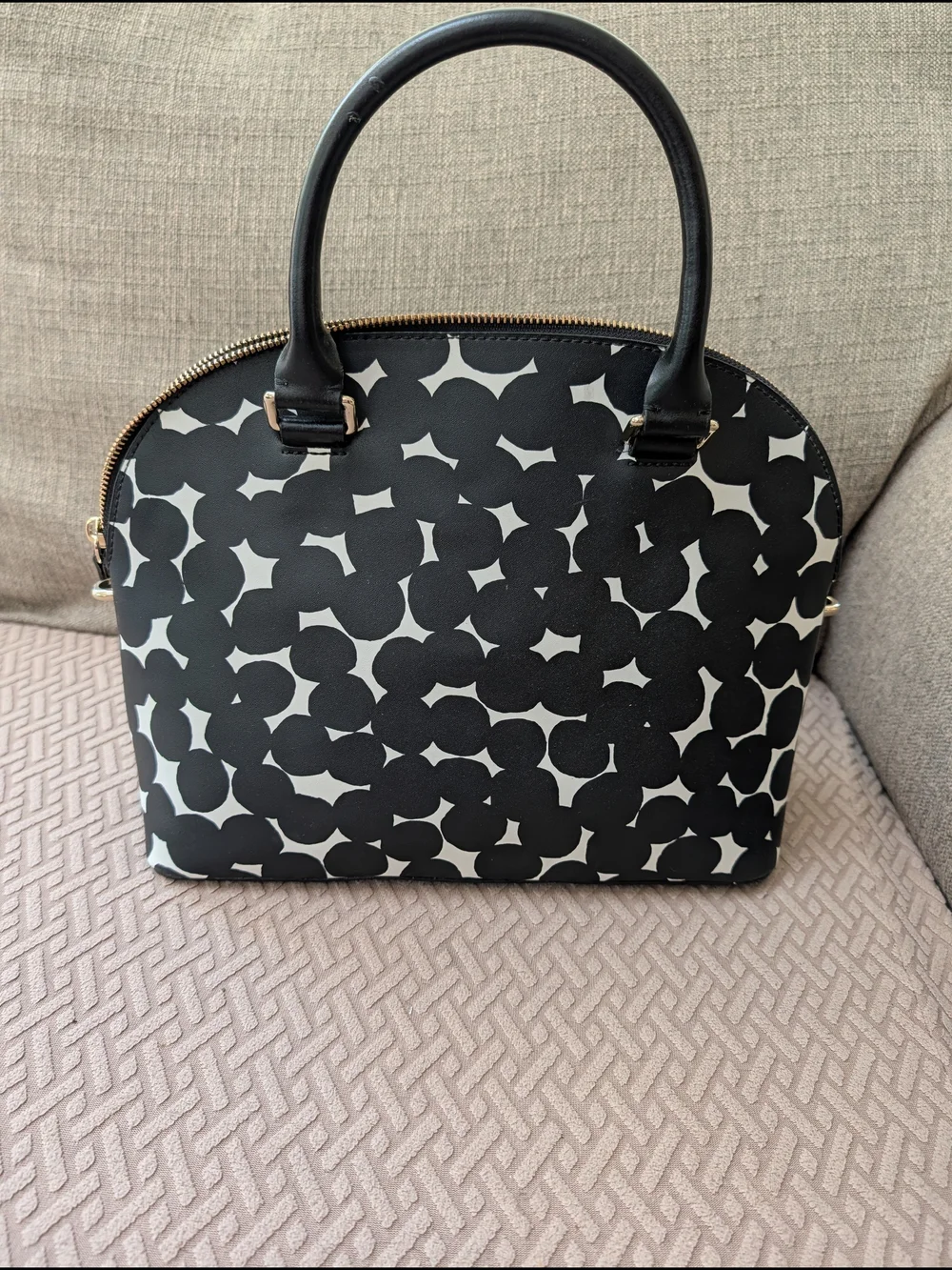 Kate Spade New York Grove Street Printed Dot Carli Satchel